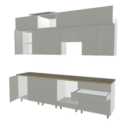 Кухня «Аликанте арт.23 - 2800 »